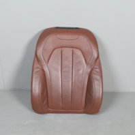 14-18 BMW X5 Left Front Seat Upper Cushion Cover Terra 52107352298 OEM Used