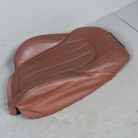 14-18 BMW X5 Left Front Seat Upper Cushion Cover Terra 52107352299 OEM Used