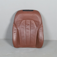 14-18 BMW X5 Left Front Seat Upper Cushion Cover Terra 52107352299 OEM Used