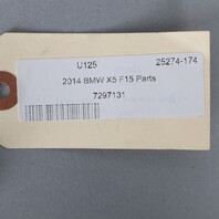 2014-2018 BMW X5 Front Seat Belt Buckle Receiver 72117297131 OEM Used