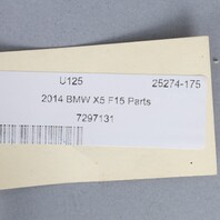 2014-2018 BMW X5 Front Seat Belt Buckle Receiver 72117297131 OEM Used