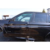 2014-2018 BMW X5 Left Front Door Shell Black-Sapphire 41517386737 OEM Used