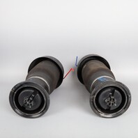 2014-2019 BMW X5 X6 Rear Pneumatic Air Spring Pair 37126795013 OEM Used