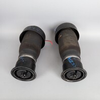 2014-2019 BMW X5 X6 Rear Pneumatic Air Spring Pair 37126795013 OEM Used