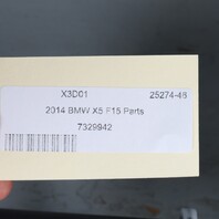 2014-2019 BMW X5 X6 Right Front Seat Track Frame 52107329942 OEM Used