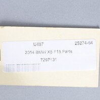 2014-2018 BMW X5 Front Seat Belt Buckle Receiver 72117297131 OEM Used