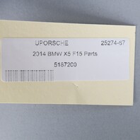 2014-2019 BMW X5 X6 Center Dash AC Air Vent 64229252648 OEM Used