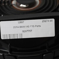 2014-2018 BMW X3 X5 Floor Speaker Subwoofer 65139287757 OEM Used