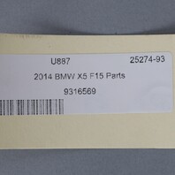 2014-2018 BMW X5 X6 Rear Fuse Relay Junction Box 61149316569 OEM Used