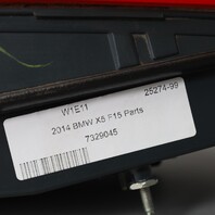 2015-2018 BMW X5 X5M Left Tail Light Outer 63217329045 OEM Used