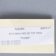 2010-2017 BMW 535iGT 550iGT Upper Radiator Support Bracket 51647183851 OEM Used
