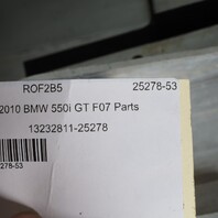 10-17 BMW 535i GT 550i GT F07 Front Bumper Reinforcement 51117200742 OEM Used