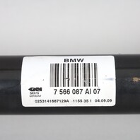 2009-2019 BMW 550i GT 650i 740i 750i Left Rear Axle Shaft 33207566086 OEM Used