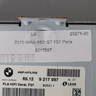 2011‑2015 BMW 740i 750i 760Li 550iGT HiFi Amplifier 65129217597 OEM Used