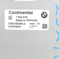BMW 550i 650i 750i N63 Engine Control Module ECU MSD85 CAS Module Key OEM Used