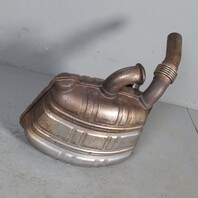 1999-2001 Porsche 911 996 3.4 Left Exhaust Muffler 99611113254 OEM Used