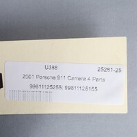 1999-2001 Porsche 911 996 3.4 Exhaust Muffler Tip Pair Set 99611125255 OEM Used