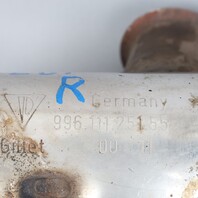 1999-2001 Porsche 911 996 3.4 Exhaust Muffler Tip Pair Set 99611125255 OEM Used