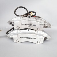 1999-2004 Porsche 911 996 C4 Rear Brake Calipers Brembo Set Pair Silver OEM Used