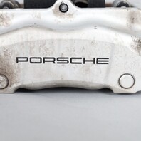 1999-2004 Porsche 911 C4 Front Brake Calipers Pair Silver Brembo OEM Used NOTE