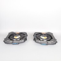 BMW 528i 535i 550i 640i 650i Floor Speaker Subwoofer Pair 65139169687 OEM Used