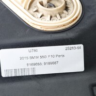 BMW 528i 535i 550i 640i 650i Floor Speaker Subwoofer Pair 65139169687 OEM Used