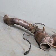 2013-2019 BMW 550i 650i 750i Exhaust Muffler Downpipe Pair 138k Miles OEM Used