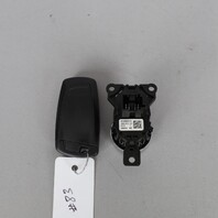 2015 BMW 550i Engine Start Stop Ignition Switch With Key 61319153831 OEM Used