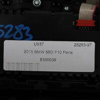 2011-2015 BMW 528i 535i 550i Audio Climate Control Panel 61319328429 OEM Used