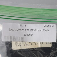 2000-2002 BMW Z3 E36 On Board Computer Clock OBC 62138383661 OEM Used