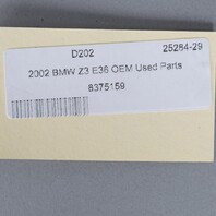 1996-2002 BMW Z3 E36 Antenna Base With Mast 65218375159 OEM Used