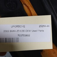 1998-2002 BMW Z3 E36 Right Front Door Panel Black 51417037538 OEM Used