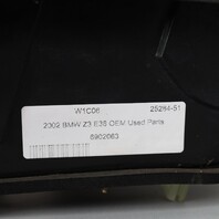 1999-2002 BMW Z3 E36 Left Tail Light 63216902063 OEM Used