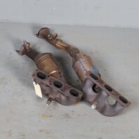 2001-2006 BMW 325i 330i M54 Exhaust Manifold Set Front Rear Miles OEM Used