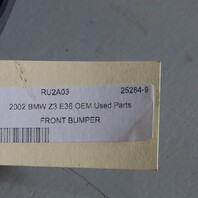 1997-2002 BMW Z3 E36 Front Bumper Cover Assembly 51110307536 OEM Used