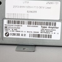 2011-2013 BMW 528i 535i 550i Amp Amplifier HIFI 65129266355 OEM Used