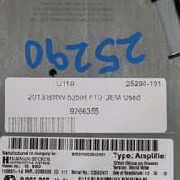 2011-2013 BMW 528i 535i 550i Amp Amplifier HIFI 65129266355 OEM Used
