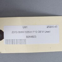 2013-2016 BMW 528i 535i 550i Rear Fuse Relay Junction Box 61149264923 OEM Used