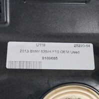 2011-2016 BMW 528i 535i 550i Left Floor Speaker Subwoofer 65139169685 OEM Used
