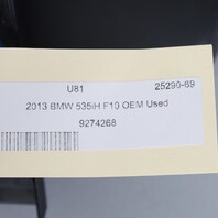 2011-2013 BMW 528i 535i 550i Rear View Mirror 51169274268 OEM Used