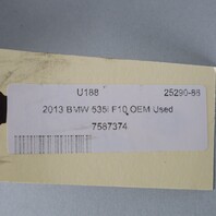 2013 BMW 535i F10 Auxiliary Water Pump 11517587374 OEM Used