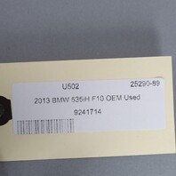 2011-2016 BMW 528i 535i 550i Center Console Cup Holder Anthrazit OEM Used