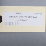 2010-2017 BMW 528i 535i 550i Right Front Seat Belt Buckle 72119115306 OEM Used