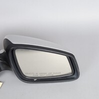 2012-2013 BMW BMW 528i 535i 550i Right  Door Mirror Silver 51167321812 OEM Used