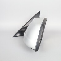 2012-2013 BMW 528i 535i 550i Left Door Mirror Titan Silver 51167321811 OEM Used