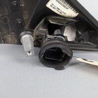 2012-2013 BMW 528i 535i 550i Left Door Mirror Titan Silver 51167321811 OEM Used