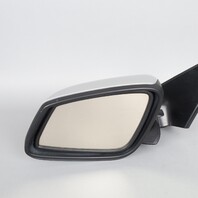 2012-2013 BMW 528i 535i 550i Left Door Mirror Titan Silver 51167321811 OEM Used
