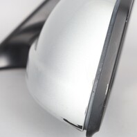 2012-2013 BMW 528i 535i 550i Left Door Mirror Titan Silver 51167321811 OEM Used
