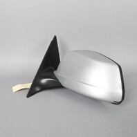 2012-2013 BMW 528i 535i 550i Left Door Mirror Titan Silver 51167321811 OEM Used