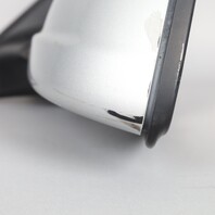 2012-2013 BMW 528i 535i 550i Left Door Mirror Titan Silver 51167321811 OEM Used